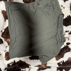 Wild Fable Forest Green Top
